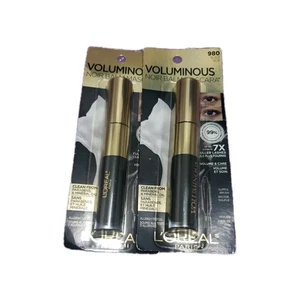 2 L'Oreal Voluminous Noir Balm Washable Mascara 980 Black - Picture 1 of 1