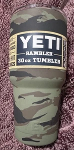 NUOVA EDIZIONE LIMITATA TD X ILLPRO YETI - STRISCIA DI TIGRE!! Bicchiere 30 oz - Foto 1 di 6