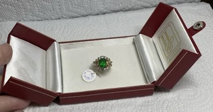 Jean Harlow,Replica.925 HC,Hollywood Collection, Cubic Zirconia Ring, Size 5.25, - Picture 1 of 17