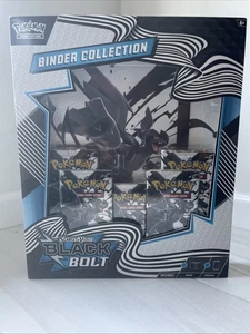 Pokemon TCG: Scarlet & Violet 10.5 Black Bolt Binder Collection Box NEW/SEALED - Picture 1 of 2