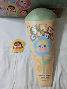 Authe Pop Mart Crybaby Sad Club Series Plush Flower Sunshine Yellow - Picture 1 of 3