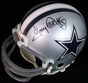 HOF RB Tony Dorsett Dallas Cowboys signierter Riddell Mini Helm PSA/DNA COA - Bild 1 von 2
