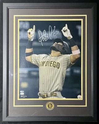 Fernando Tatis Jr. Signed 16x20 Padres Photo Framed Matted Auto *JSA Authentic* - Image 1 of 4