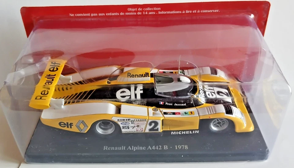 DIE CAST RENAULT ALPINE A442 B - 1978  - SCALA 1/24 - Immagine 1 di 1