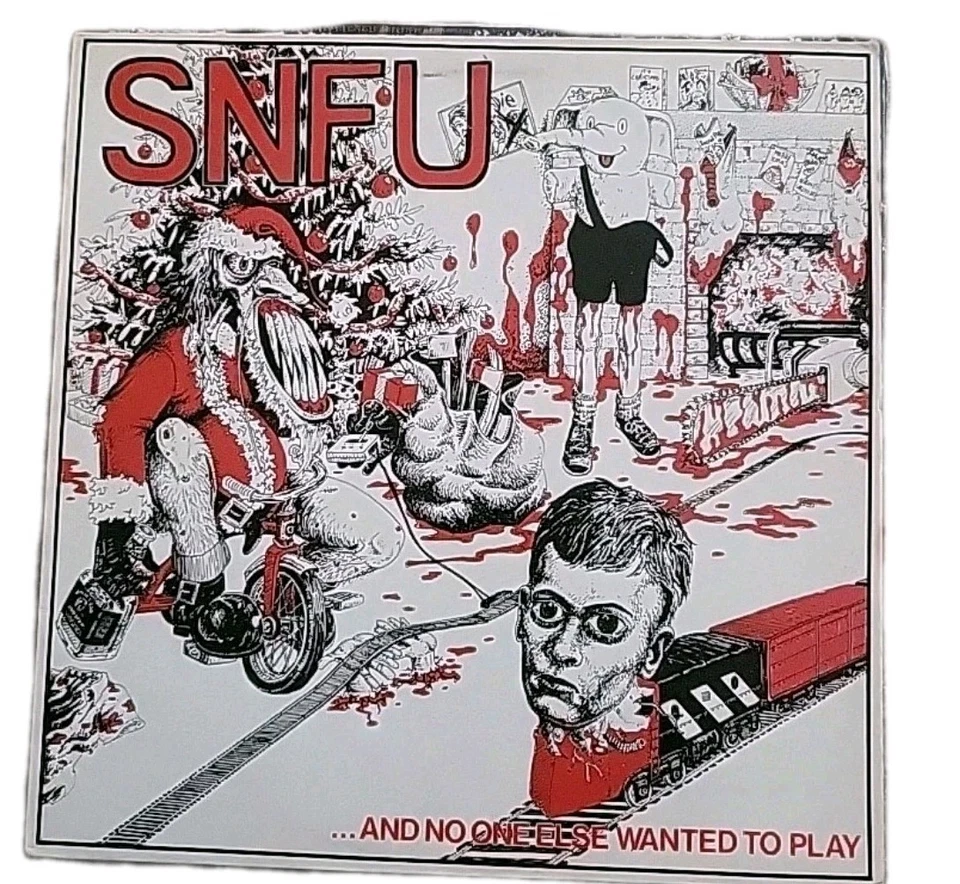 SNFU  . And No One Else Wanted To Play Vinyl LP Record W Insert  First Pressing! - Image 1 of 4