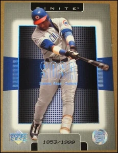 2003 Upper Deck Finite Sammy Sosa Baseball Card #23 Chicago Cubs 1853 / 1999 - Picture 1 of 4