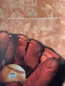 VERY RARE 2002 Milwaukee’s Mid-Summer Dream Program Brewers Allstar Game New - Picture 1 of 2