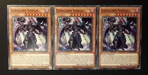 Yu-Gi-Oh! 3x Darklord Nergal, ROTD-EN025, Common, 1. Ed., Englisch, NM-EX - Bild 1 von 8