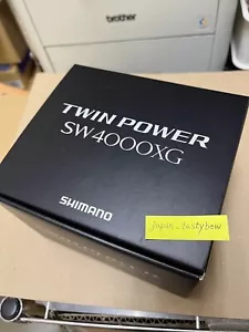 Shimano 21 TWIN POWER SW 4000XG Mulinello da spinning Made in Japan - Foto 1 di 3