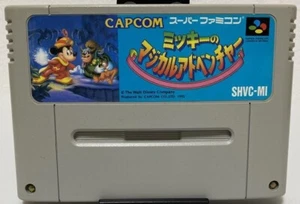 The Magical Quest Mickey SNES SFC Nintendo Super Famicom Japanese Version - Picture 1 of 2