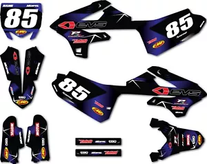 Yamaha YZ 85 sticker kit 2022 2023 Barbed style graphics kit decal kit - Bild 1 von 3