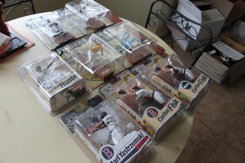MLB COOPERSTOWN MCFARLANES: BO, FISK, BRETT, GEHRIG, HUNTER, FINGERS & YAZ Cover