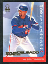 2000 Pacific Omega AL Contenders Inserts #1-18 Finish Your Set, You Pick