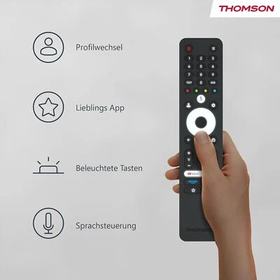 Thomson 32HG2S14 Google TV HD Controllo Vocale Triple Tuner Smart TV - Immagine 1 di 4
