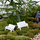 Decor Doll House Miniature Bench Micro Landscapes Stools Park Chair Figurines