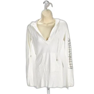 Rawyafty Ivory Pullover Angel Wing  Sweatshirt Size M - Picture 1 of 3