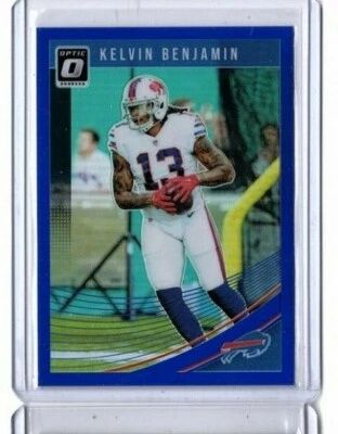 2018 Donruss Optic Blue #14 Kelvin Benjamin 61/149 Buffalo Bills - Image 1 of 2