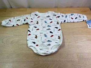 New Baby Carter’s JOHN LENNON Dog Design LS Bodysuit Vintage/Retro Sz 9-12 Mon* - Picture 1 of 5