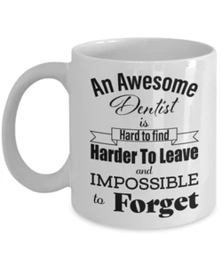 Retirement Gifts for Dentist -Funny Gag Appreciation Coffee Mug for Retired 2023 - Picture 1 of 2