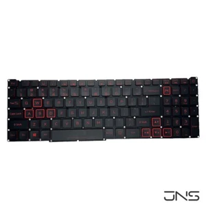 New US English Keyboard Black FOR ACER Nitro 5 N20C1 N20C2 N18C3 N18C4 Backlit - Afbeelding 1 van 6