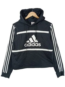 ADIDAS Felpa con cappuccio Donna Taglia IT 42 blu stile casual - Foto 1 di 5
