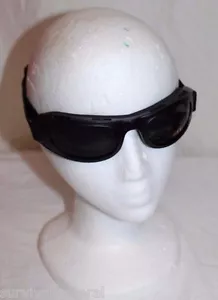 NEW-Tactical Vented Sunglasses Goggle Glasses Smoke Black 400 UV Eye Protection  - Picture 1 of 5