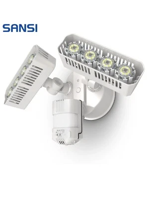 SANSI 36W=350W LED Security Light Outdoor Motion Sensor Dusk to Dawn Floodlight - Image 1 of 4