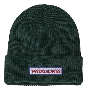 Patagonia Youth Logo Beanie Hat 66045 (Conifer Green) $35 - Picture 1 of 1