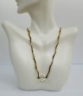 Lovely Sarah Coventry Gold Tone Ball Necklace