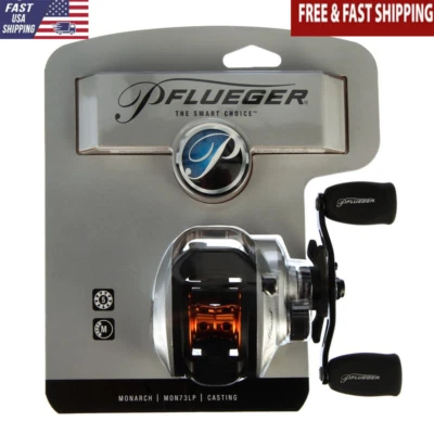 Carretel de pesca leve com isca 4+1 rolamentos controle magnético relação de engrenagem rápida - Imagem 1 de 3