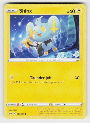 Crown Zenith #040/159 Shinx (40) - Image 1 of 2