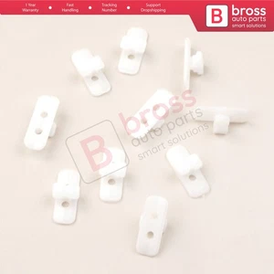 10X Body Moulding Trim Clip Clamp A0069887478 for Mercedes E Clas W124 S124 C124 - Picture 1 of 7