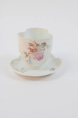 Rosenthal R.C. Kronach Porzellan Tasse/Kännchen gewellter Rand (451-11 I8) - Bild 1 von 4