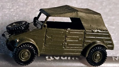 HO - Roco Minitanks 1/87 Exército Alemão Militar VW Kubelwagen Staff Car - Lote 457 - Imagem 1 de 4