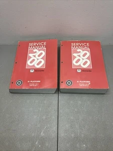 2000 PONTIAC BONNEVILLE SHOP MANUAL SET ORIGINAL G.M. SERVICE BOOKS! - Picture 1 of 2