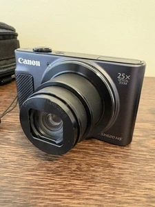 Canon Digital Camera PowerShot SX620 HS Black 25x Optical Zoom Wi-Fi W/Box - Picture 1 of 10