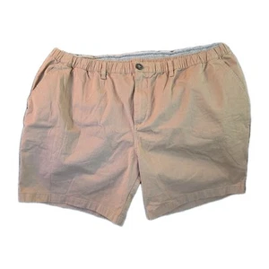 Chubbies Shorts Mens 3XL Casual Khaki Chino Elastic Waist Flap Pocket 7” Reg Fit - Picture 1 of 7