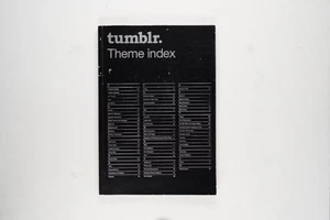 tmblr. Theme Index by Tumblr Staff 2014 Edition - Bild 1 von 9