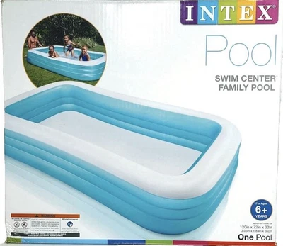 Intex Family Pool 120in x 72in x 22in Inflatable Pool 275 Gallons NEW*GIFT WRAP - Image 1 of 4