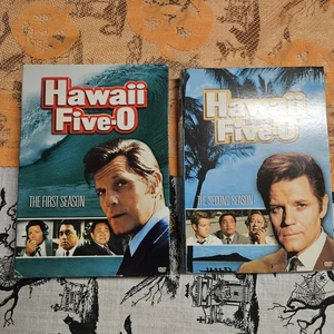 Hawaii Five-O DVD Series Seasons 1-2 1968-1970 Complete With Slip Covers - Bild 1 von 5