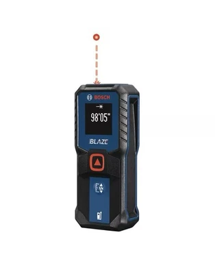 Bosch Blaze 100ft Backlit Laser Measure - Blue (GLM100-23) - Image 1 of 4