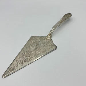 Vinatge Lanthe Decorated Wedding Cake Slice Dessert Pastry Server - Picture 1 of 14
