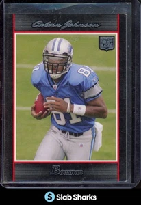 2007 BOWMAN #145 CALVIN JOHNSON RC ROOKIE - Picture 1 of 3