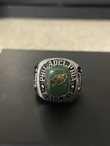 Classic Silvertone Philadelphia Eagles Balfour Ring Size 7 - Picture 1 of 4
