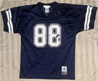 Camiseta de fútbol americano vintage de los Dallas Cowboys de la NFL para adultos Dez Bryant #88 azul marino talla XL Foto 1 de 4