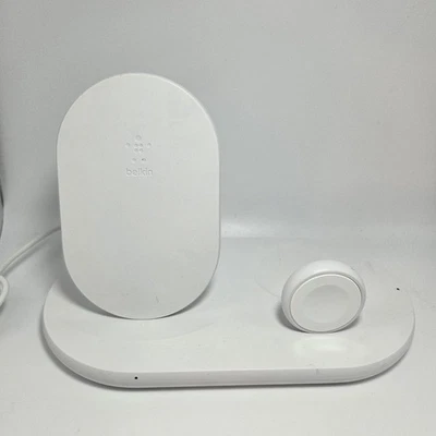 Reloj Belkin Boost Up 3 en 1 Base de Carga Inalámbrica iPhone/Apple - Blanco VER DES Foto 1 de 4