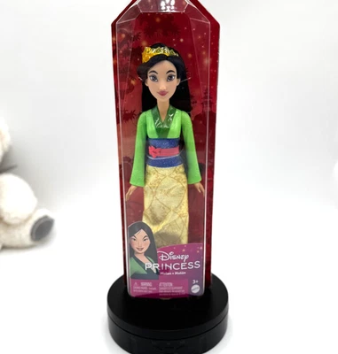 Disney Mulan Princess Doll Classic Green Dress Tiara 11.5"Mattel HLW14 Brand New - Image 1 of 4
