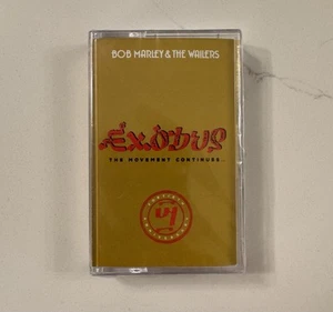 Vintage Bob Marley & The Wailers Exodus Cassette 40th Aniversary Reggae Sealed - Picture 1 of 4