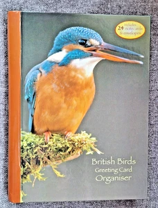 Bookmart Ltd . British Birds Greeting Card Organiser.Set of 24 Notecards.23x30cm - Picture 1 of 15