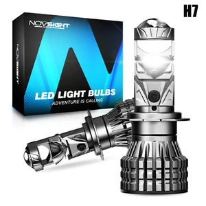 2X H7 Linsenlicht Birne Auto Kit Scheinwerfer Halogen 6500K Weiß Mit Zulassung - Bild 1 von 12